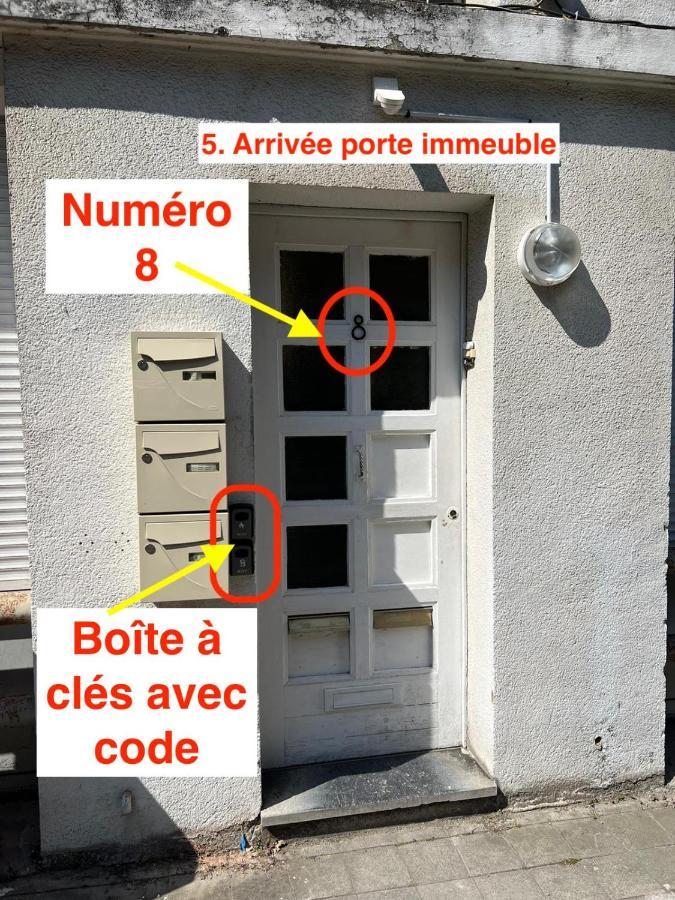 Apt A Africa, 30M2, Centre, Balcon Valenciennes Ngoại thất bức ảnh