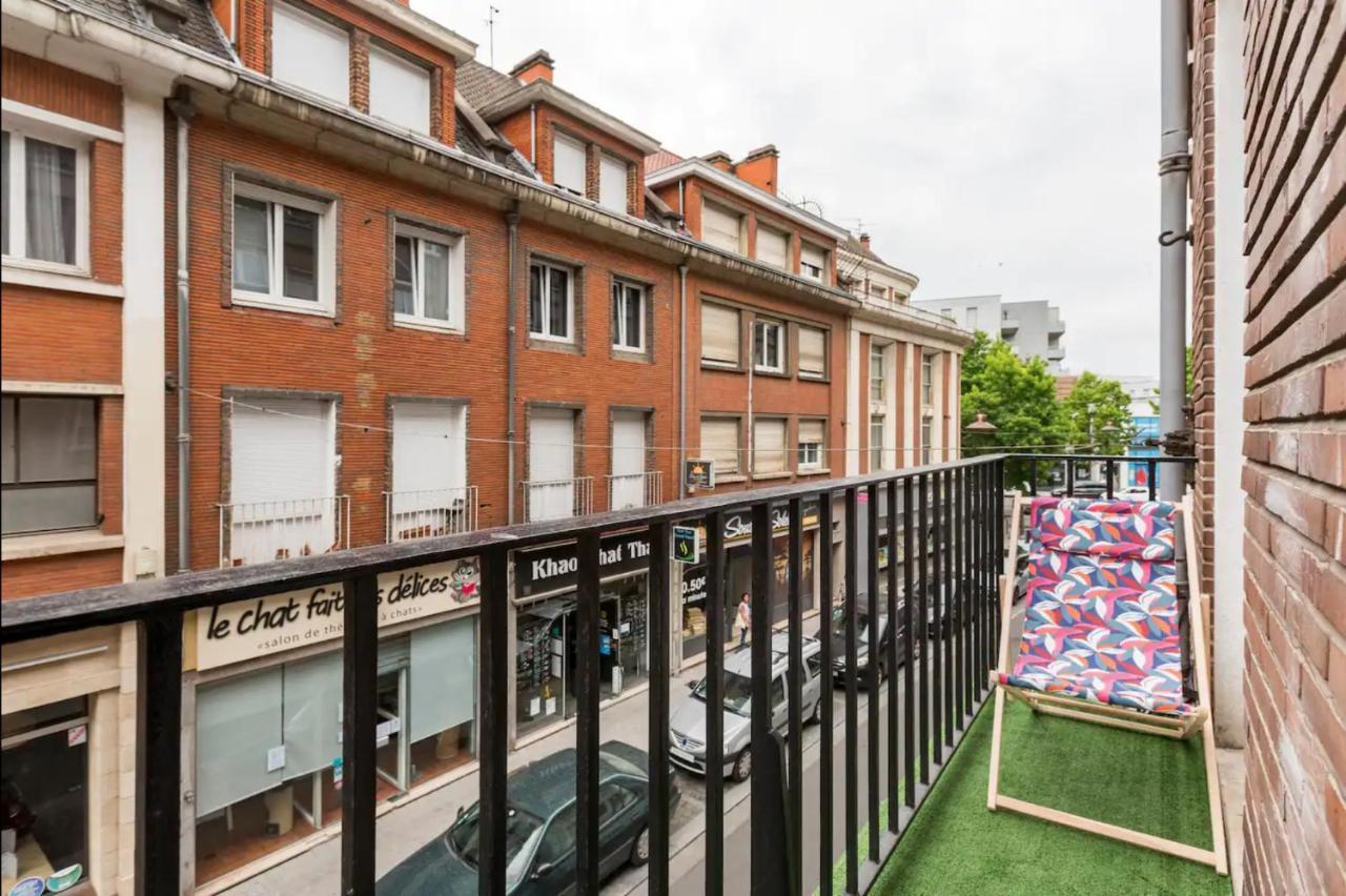 Apt A Africa, 30M2, Centre, Balcon Valenciennes Ngoại thất bức ảnh